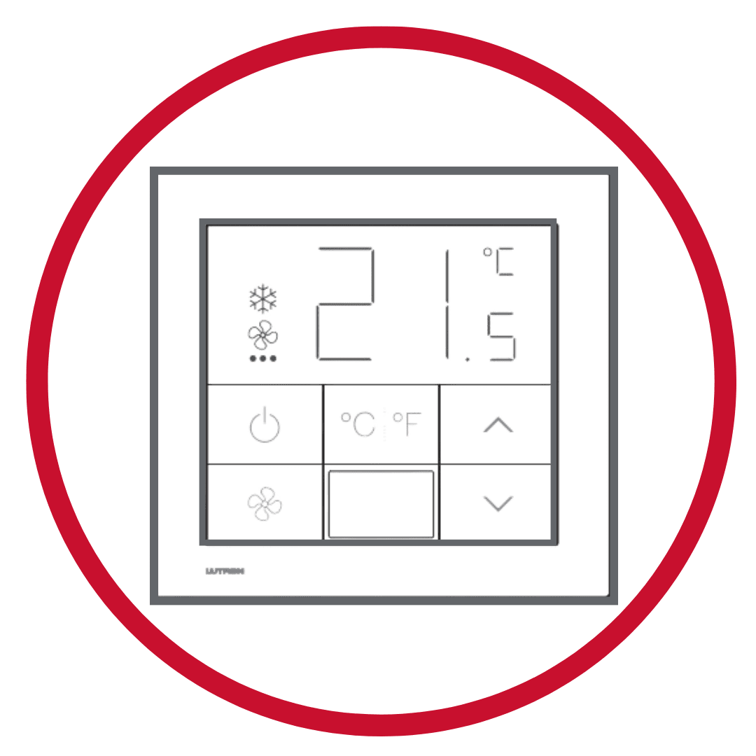 Lutron Temperature controls